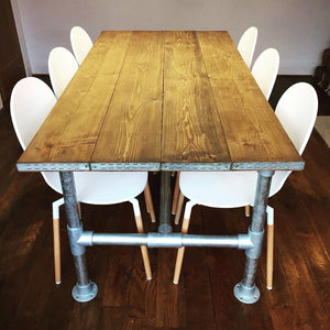 Industrial Scaffold Dining Table