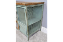 Large Industrial Vintage TV Cabinet