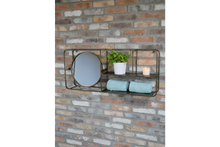 Wall Unit with Mirror