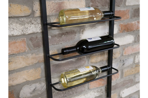 Industrial Wall mounted Wine Rack