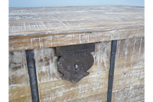 Rustic Industrial Storage Trunk/Coffee Table