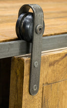 Industrial Sideboard with Sliding Door