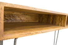 Retro Hairpin Console Table - Desk