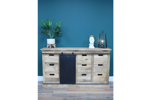 Brand New In - Large Industrial Sideboard
