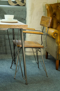 Retro Hairpin Dining Chair