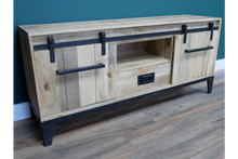 Brand new in! Modern Industrial Mango Wood TV Cabinet