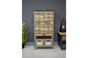 Industrial Vintage Storage Cabinet