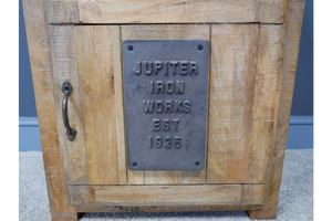Industrial Jupiter Bedside Cabinet